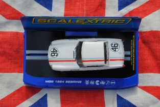 ScaleXtric C3415  MGB No.46 SEBRING 1964